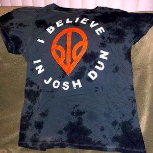 21 Pilots Band Tee - I Believe in Josh Dun - Dark Tye Dye Shirt